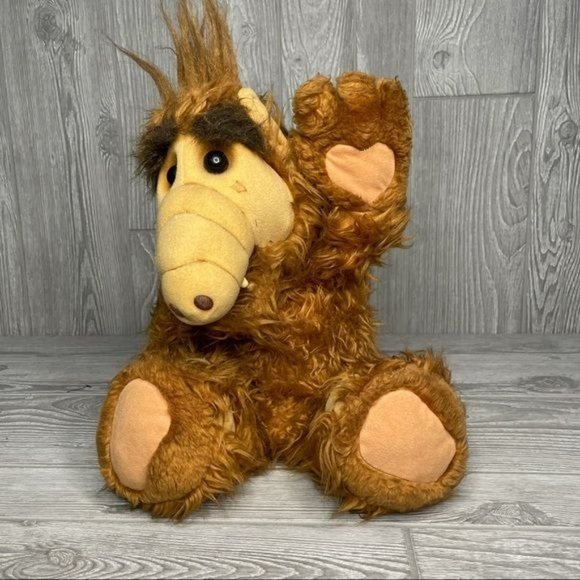 Vintage 1986 Alf plush stuffed animal doll roughly 18 inches collectible - Picture 5 of 12